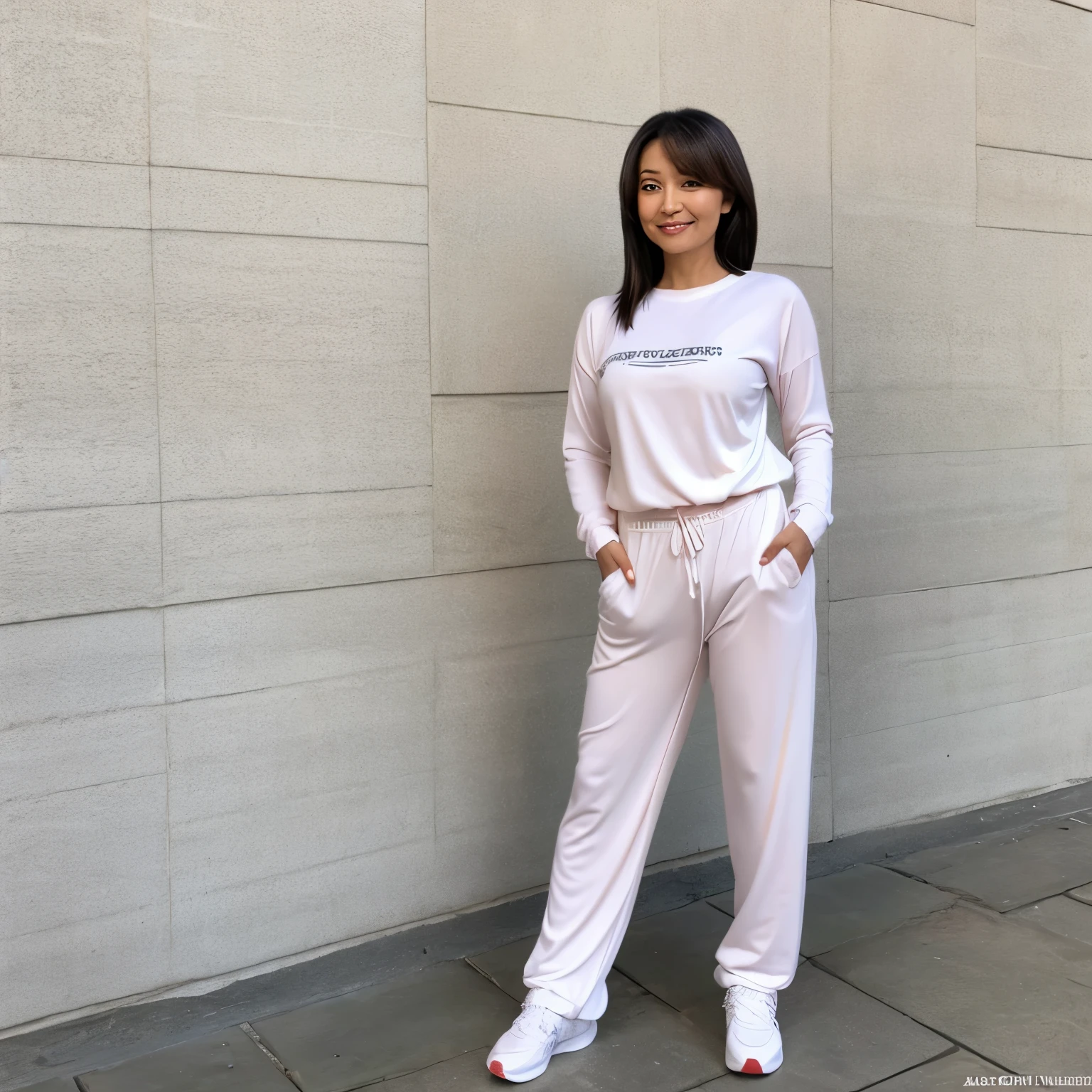Malay Mature milf mom in sweats body