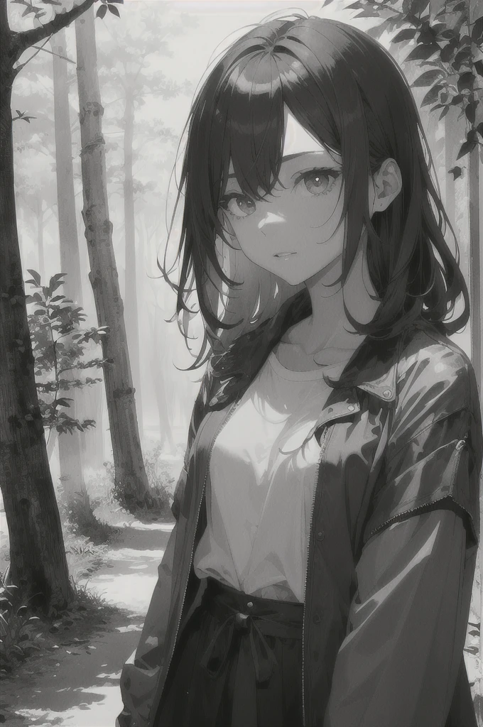 absurdres, highres, ultra detailed, (no human:1.3),
BREAK
, Create an image using a prism effect, with light refracting and creating a colorful, kaleidoscopic appearance.
BREAK

, Capture a forest path, with towering trees, dappled sunlight, and a sense of tranquility and natural beauty.
BREAK
, Illustrate a monochromatic world, using only shades of black, white, and gray to convey depth, emotion, and a striking visual impact.