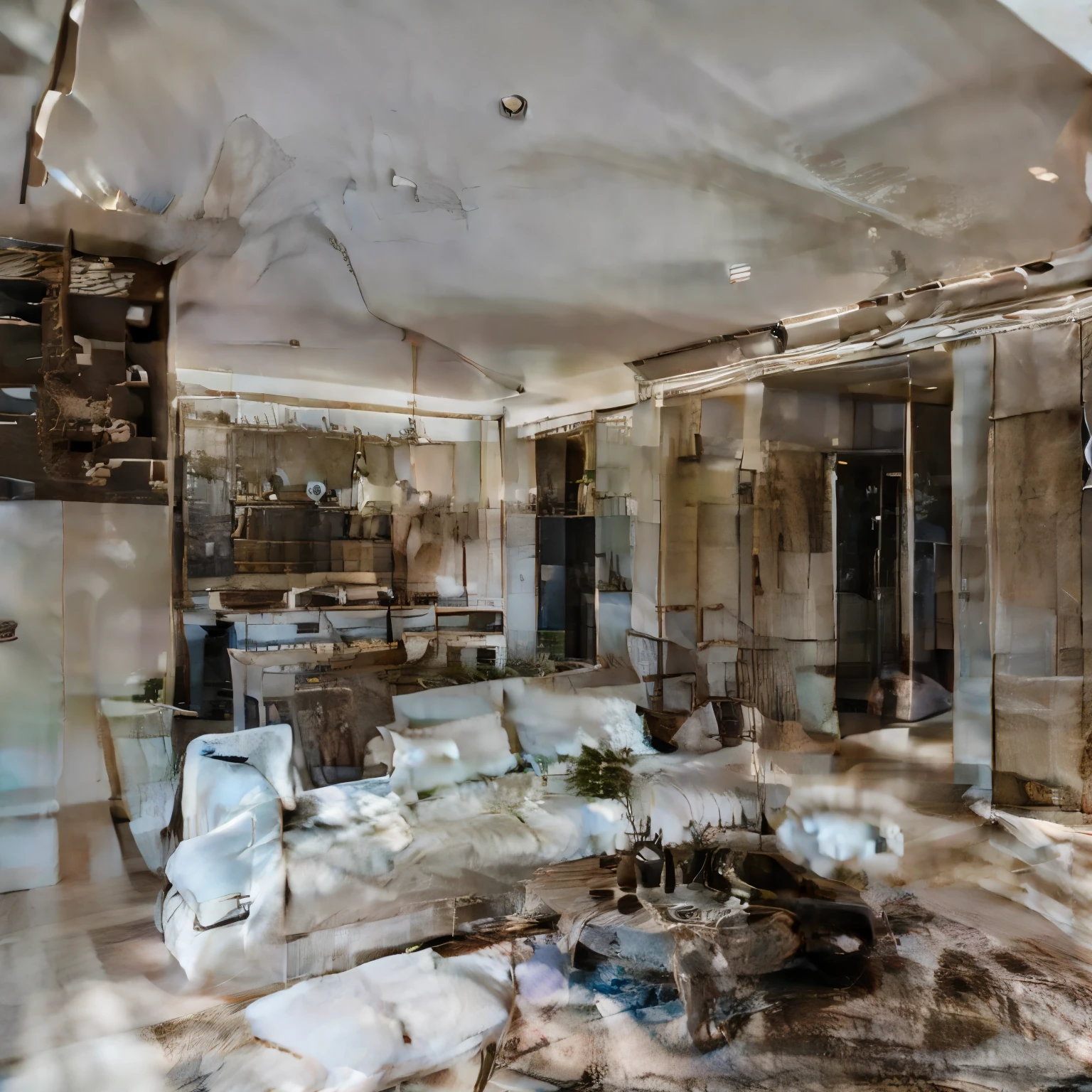 Cozy, emotional, rustic space