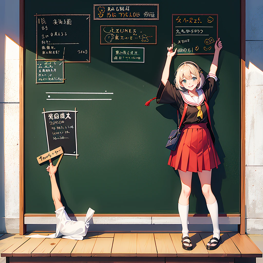 Graduation Ceremony、Chalkboard Art、