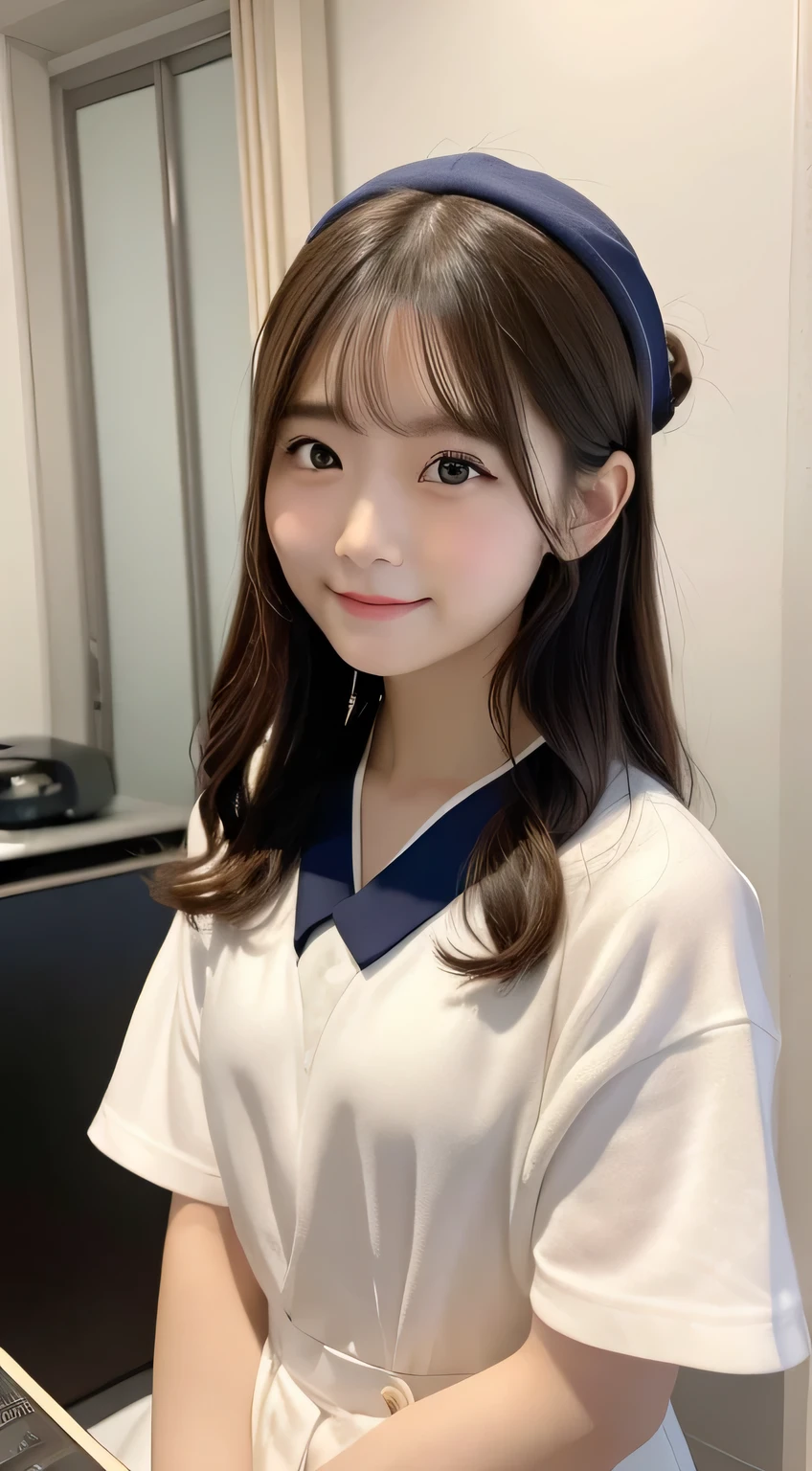(smile:1.2), beautiful, masterpiece, best quality, extremely detailed face, perfect lighting, (absurdres), (ultra detailed, 8K, ultra highres:1.2), perfect lighting, (1girl:1.0), above crotch, hide hands,
BREAK,
1girl, sailor uniform, on the bed, medium chest, cute, lying on the bed, in her boyfriend's room, face focus,