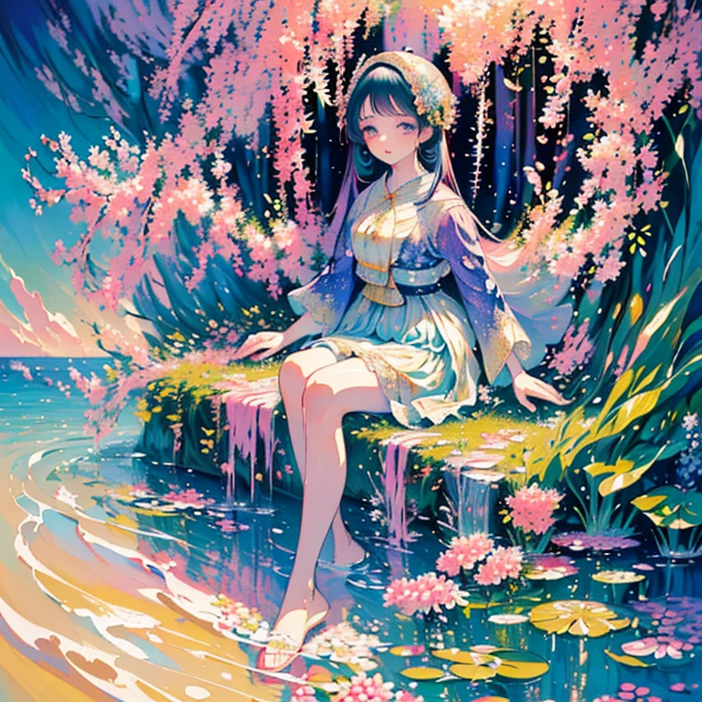 ((highest quality)),(超A high resolution),(Very detailed),(Detailed Description),((The most beautiful works of art),Ultra-detailed art,The art of astonishing depiction, (One Woman:1.5),challenging