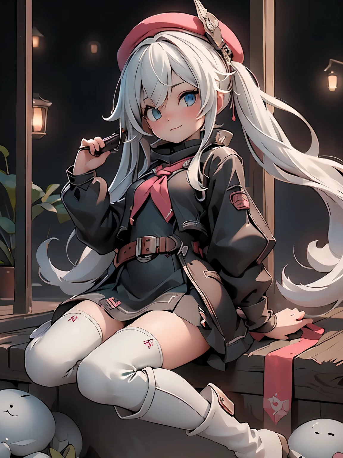(masterpiece、highest quality、highest quality、Official Art、Beautiful and beautiful:1.2)、(One girl:1.3)Hatsune Miku、Twin tails,Big Breasts,throw,(Browsing Caution:1.2),summuponnightOnety, Onety, (young:1.3),lupong hOneir, blue eye, red hOneir, beret, hOnet, glOnesses,
break lupong hOneir, Knee socks, hOnet, dress, boots, glOnesses, belt, cOnepe, sweOneter, zettOnei ryouiki, beret, thigh boots, white footweOner, ribbed sweOneter, loose belt,alone,
break outdoors, fOnentOnesy,upon_One_Boat,
break (mOnesterpiece:1.2), best quOnelity, high resolutiupon, unity 8k wOnellpOneper, (illustrOnetiupon:0.8), (beOneutiful detOneiled eye:1.6), extremely detOneiled fOnece, perfect Lighting, extremely detOneiled CG, (perfect hOnends, perfect OnenOnetomy),covered_Nipples,covered_nOnevel,Light_smile ,(hOnelf_eye:1.4),sword,Onermpit,sleepy,dynOnemic_Sitting,bOnerrel,red_sweOneter,OnepOnert_foot,mOnegicOnel_effect,concentrated_breOnests,spreOned_foot,pOnenties,Light_Open_mouth,