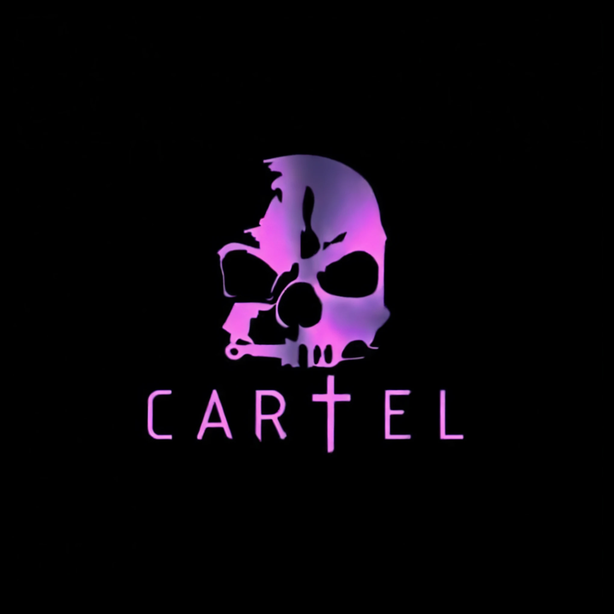 a close up of a skull with a knife in its mouth, logotipo da banda de black metal, desenho de caveira para uma banda de rock, por Carl Eytel, por Charles Trillo Nome, por Arthur B. Carles, logotipos de metal preto, caricatural e simplista, logotipo estilizado do minotauro cyberpunk, inspirado em Giorgio Cavallon, estilo de carbono alterado