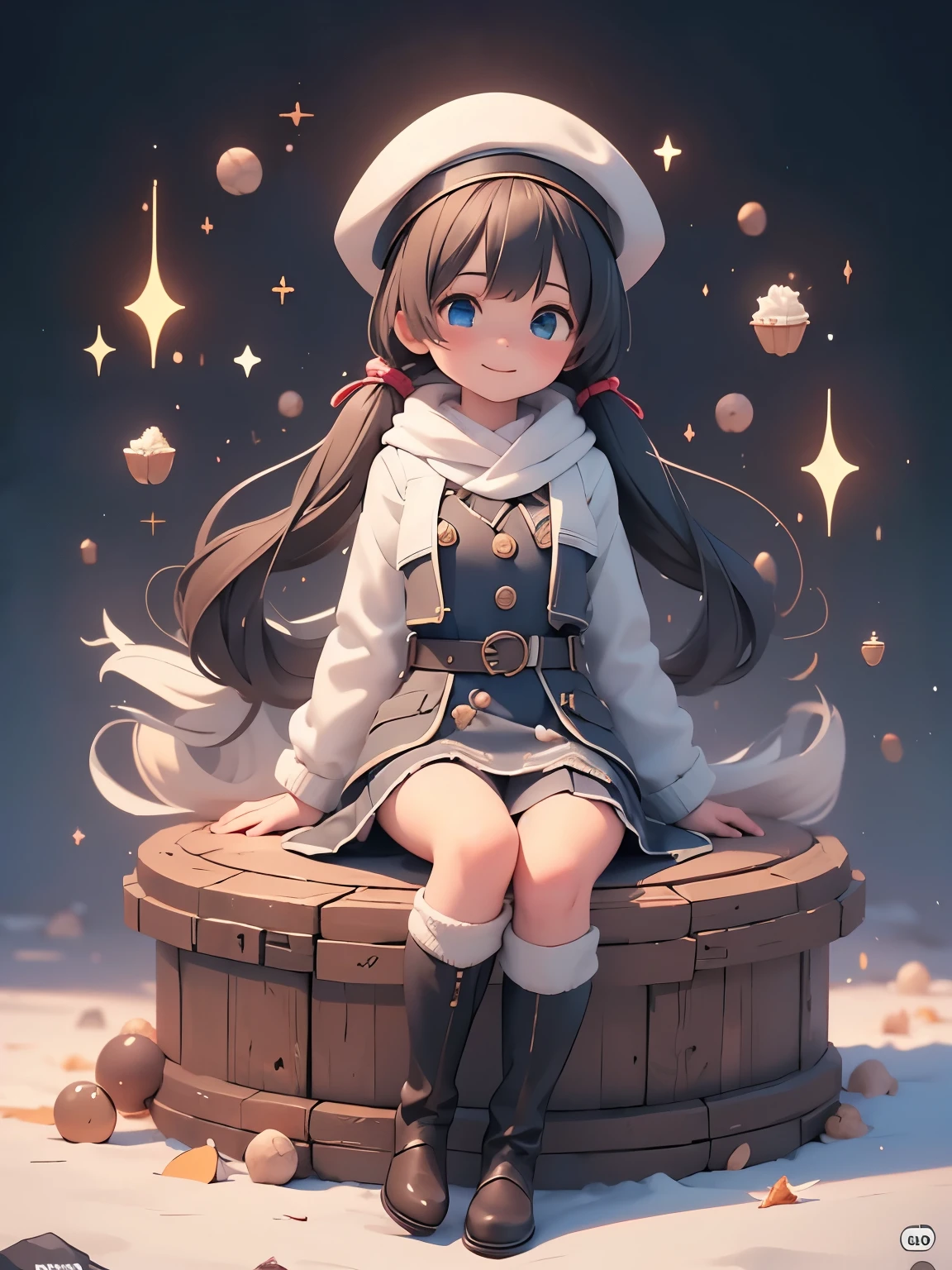 (masterpiece、highest quality、highest quality、Official Art、Beautiful and beautiful:1.2)、(One girl:1.3)Hatsune Miku、Twin tails,Big Breasts,throw,(Browsing Caution:1.2),summuponnightOnety, Onety, (young:1.3),lupong hOneir, blue eye, red hOneir, beret, hOnet, glOnesses,
break lupong hOneir, Knee socks, hOnet, dress, boots, glOnesses, belt, cOnepe, sweOneter, zettOnei ryouiki, beret, thigh boots, white footweOner, ribbed sweOneter, loose belt,alone,
break outdoors, fOnentOnesy,upon_One_Boat,
break (mOnesterpiece:1.2), best quOnelity, high resolutiupon, unity 8k wOnellpOneper, (illustrOnetiupon:0.8), (beOneutiful detOneiled eye:1.6), extremely detOneiled fOnece, perfect Lighting, extremely detOneiled CG, (perfect hOnends, perfect OnenOnetomy),covered_Nipples,covered_nOnevel,Light_smile ,(hOnelf_eye:1.4),sword,Onermpit,sleepy,dynOnemic_Sitting,bOnerrel,red_sweOneter,OnepOnert_foot,mOnegicOnel_effect,concentrated_breOnests,spreOned_foot,pOnenties,Light_Open_mouth,
