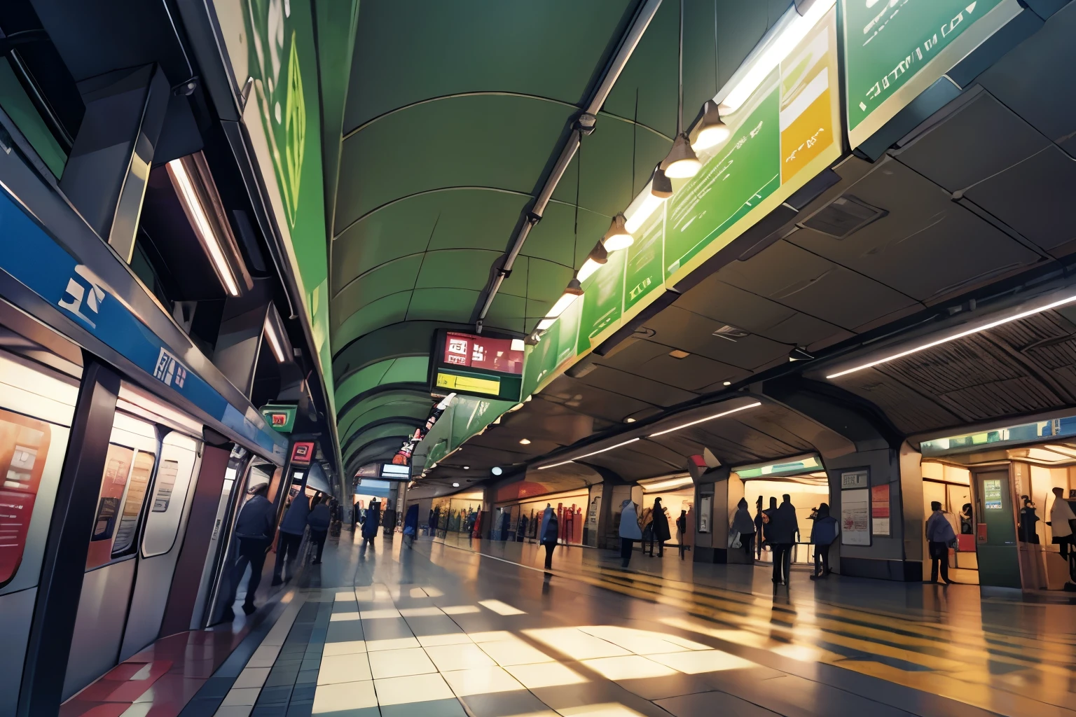 subway station