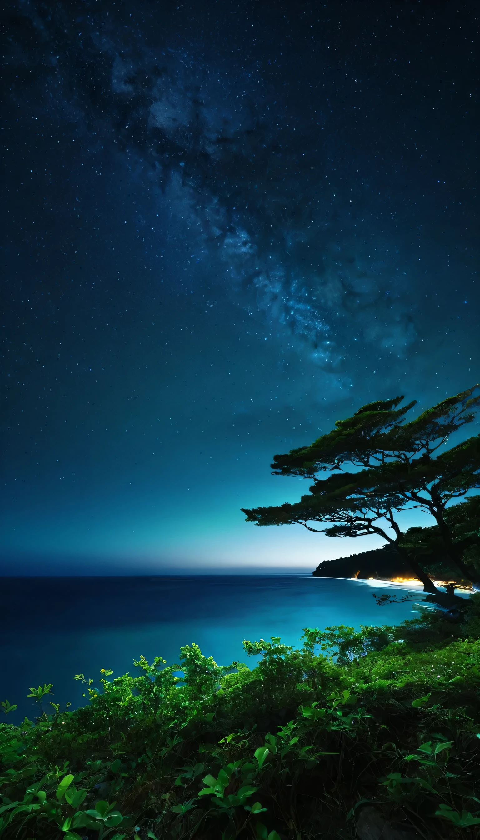 null、forest、Ocean、night、High resolution、nature、