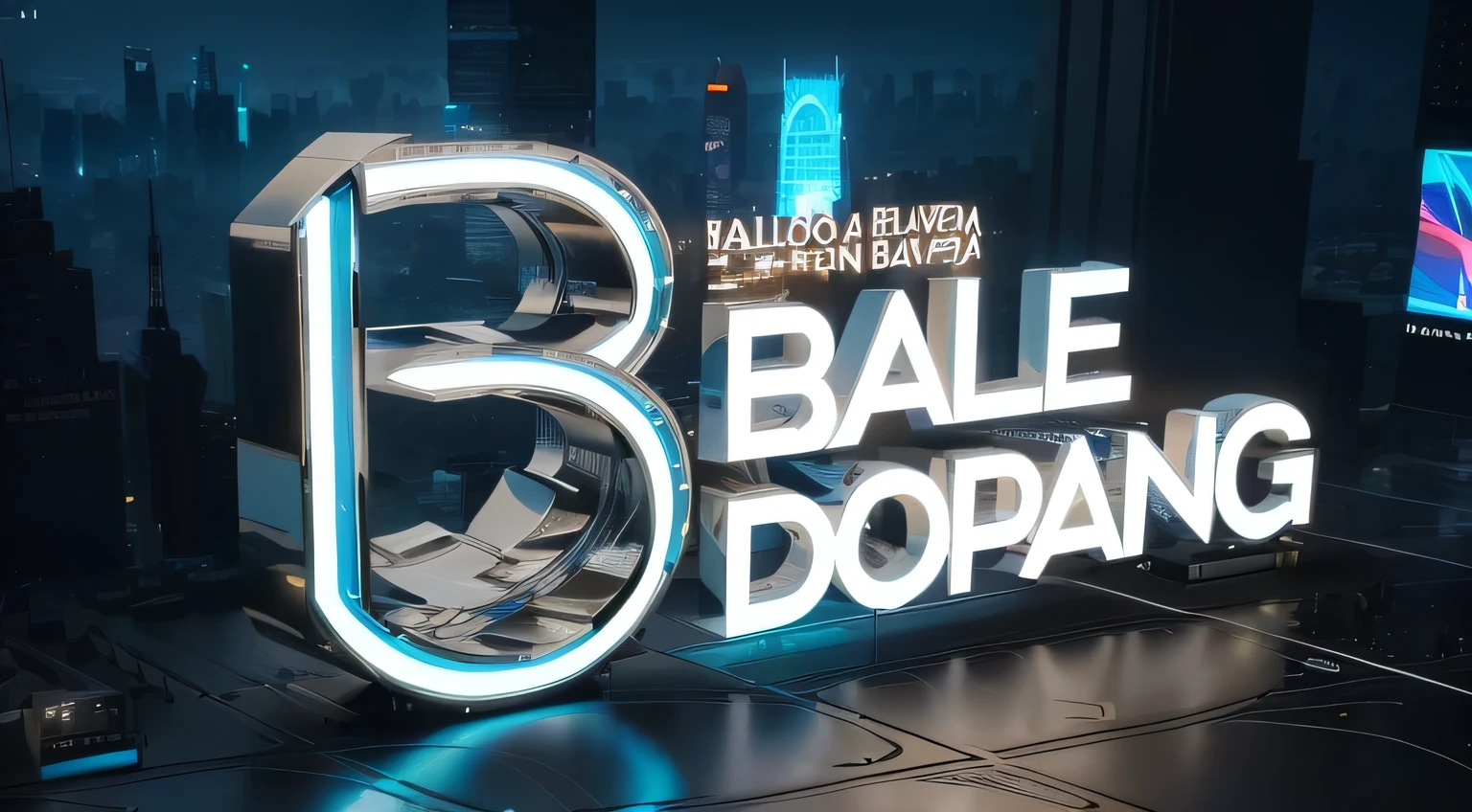 a close up of a logo with a city in the background, by Galen Dara, bao phan, inspired by Balázs Diószegi, inspired by Salomon van Abbé, digital fashion, inspired by Pál Balkay, futuristic fashion show, 2 0 2 0 fashion, vaporwave mall aesthetic, c 4 d "