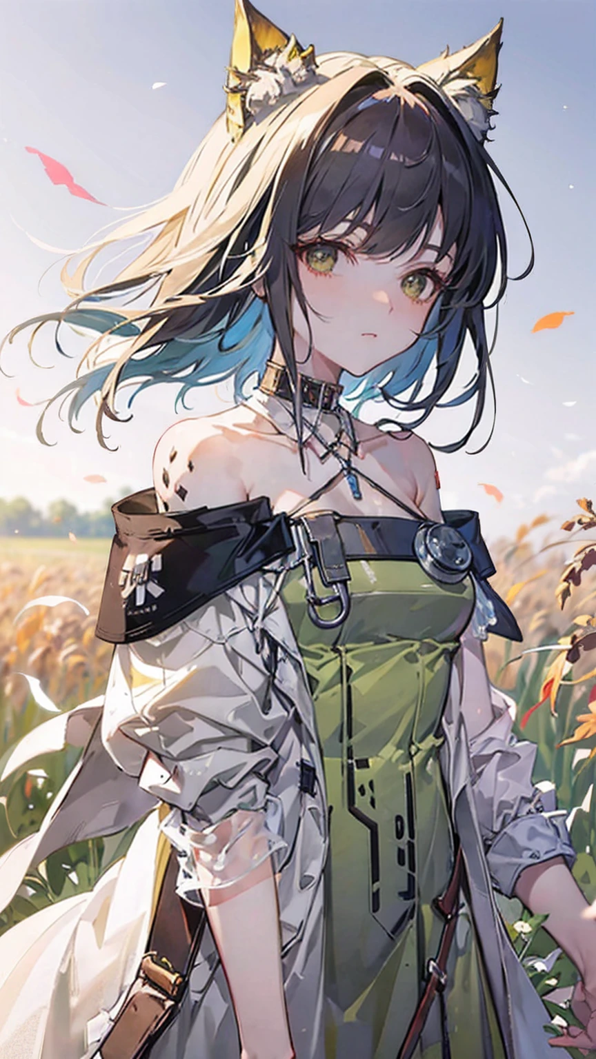 (masterpiece:1.4),, (best quality:1.4),, Ultra-high resolution,, 8k, CG,, (Extremely refined:1.2),, , Upper Body,, from the side,, Looking at the audience,, , 1 Girl,, Solitary,, Rob a girl,, Mature girl,, , Lovely, Sweet,, , in the wheat field,, Blurred background,, , long brown hair,, ponytail,, , Brown eyes,, Shut up,, Red lips,, , Windblown face,, , White Dress,, Medium breasts,