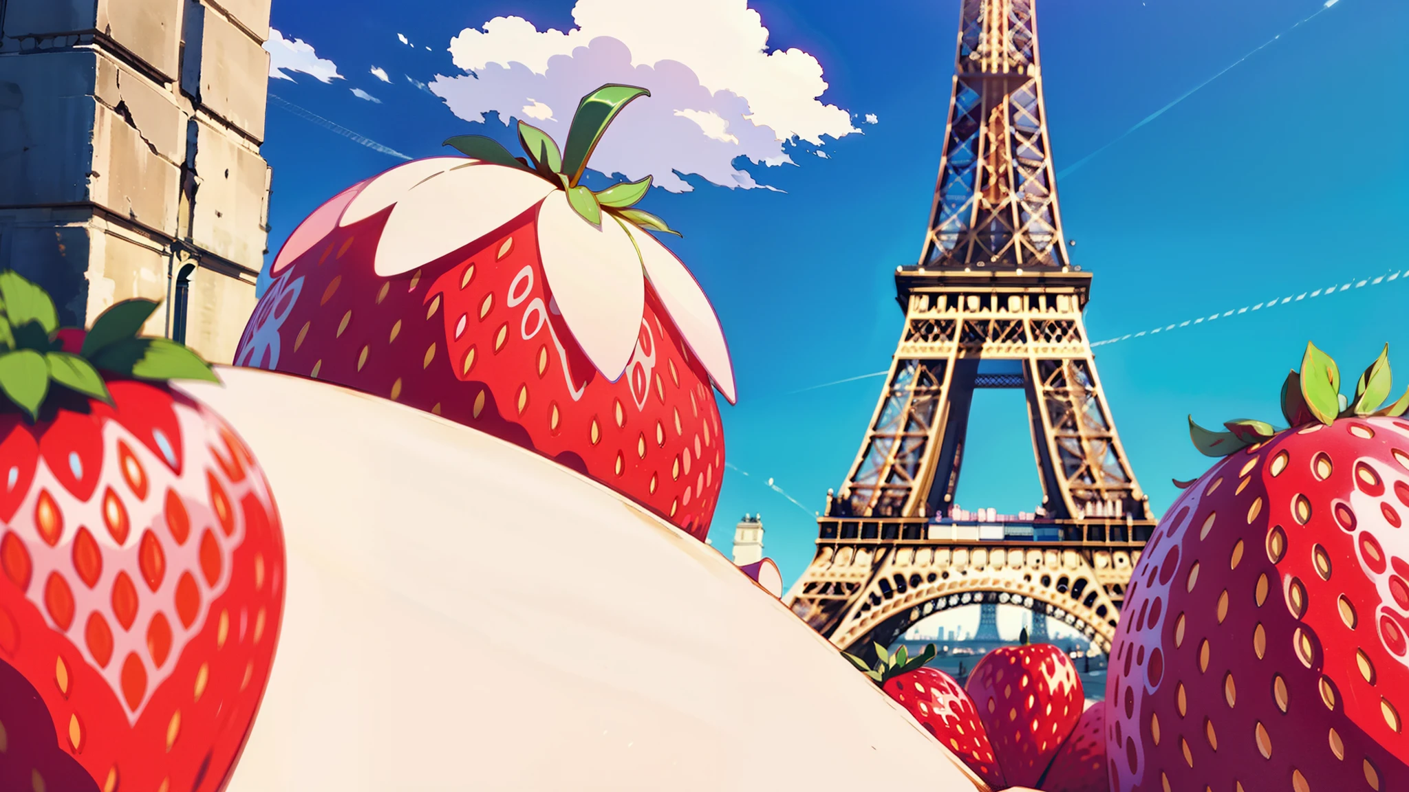 paris strawberry
