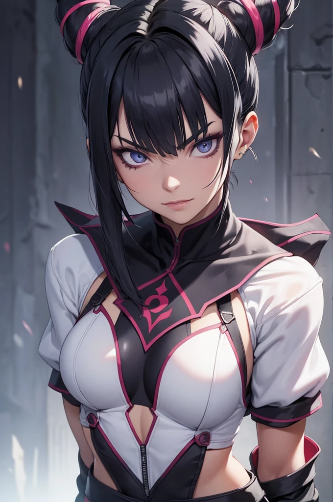 oculos no rosto,juri han,olhar penetrante,evil look,oculos no rosto,melhor qualidade,roupa azul,juri han,solo, masterpiece, best quality, agrias, grey sweater, black leotard, standing, looking at viewer, short hair,oculos,evil smile, evil look,luvas preta,roupa azul,yandere rosto,low lighting,coxa sarada copo detalhado,olhando para frente juri han,bela
