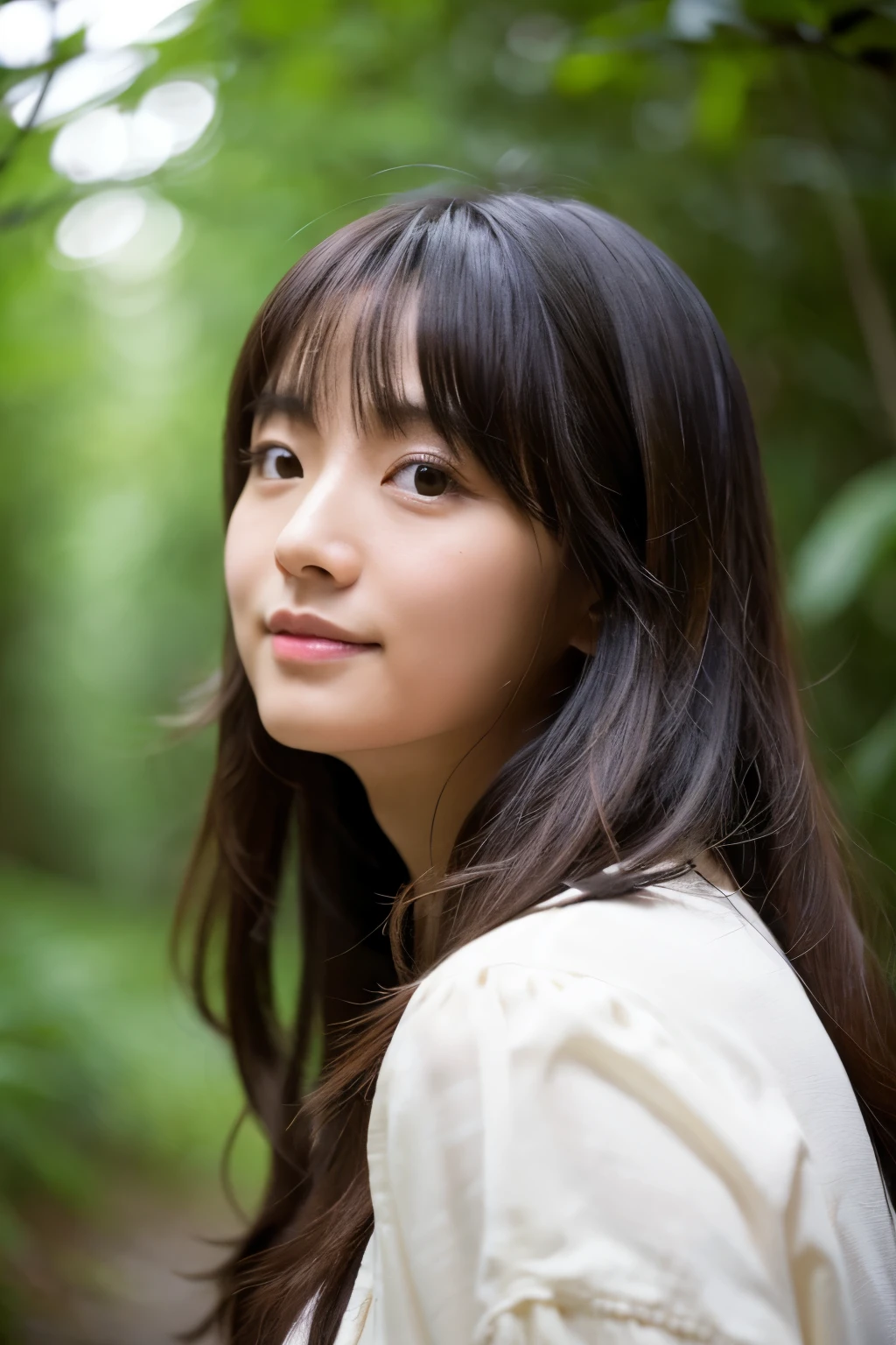 A more natural photo、It's best not to know what Ai is、But very cute