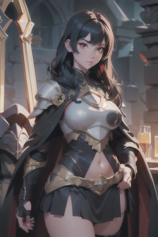 beautiful alluring knight woman, blue skimpy metal bikini armor, black leather straps, baroque armor with golden floral ornaments, long lush curly brown hair, blue eyes, fantasy Theme, Fiverr Dnd Character, Octane Render, Digital Art, Extreme Detail, 4k, Ultra Hd, Polished, Beautiful, Hyperdetailed, Intricate, Elaborate, Meticulous, Photorealistic, Sharp Focus, Wlop, Character Design, Unreal Engine, 3d Rendered, Volumetric Lighting, Reflections, Glossy, Digital Illustration, Sensual Pose, Suggestive Pose, Lewd, Full Body Shot, naked, vissible nipples, puffy vagina, anatomically correct, pierced nipples, nipple piercing, nipple chains 💖❤💕💋❣