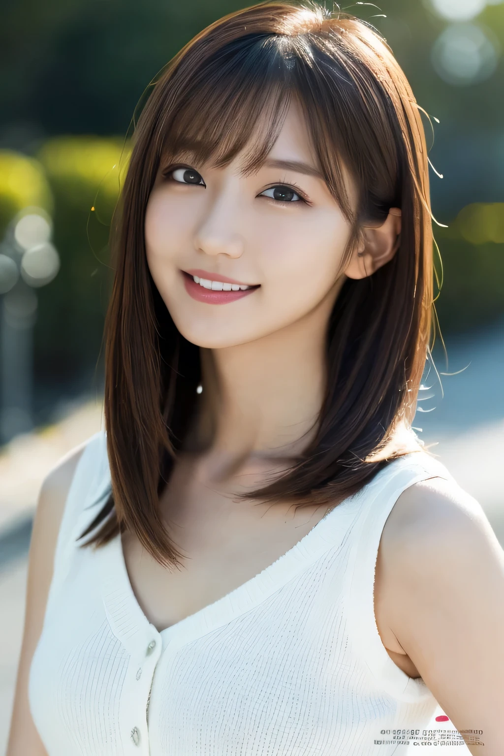 One Girl, (Wear stylish spring clothes:1.2), (Beautiful Japanese idol portrait photos),
(Fashion magazine photography:1.3),
(RAW Photos, highest quality), (Realistic, photo-Realistic:1.4), masterpiece, 8K Portrait,
Very delicate and beautiful, Very detailed, 2k wallpaper, wonderful, In detail, Very detailed CG unity 8k wallpaper,
Very detailedな, High resolution,
Soft Light, Beautiful detailed girl, Very detailed eyes and face, Beautiful and sophisticated nose, Beautiful details,
Cinema Lighting, Perfect Anatomy,
Slender body, Flat Chest, Middle Hair, Parted bangs, Bokeh, Dynamic Angle, A light smile,