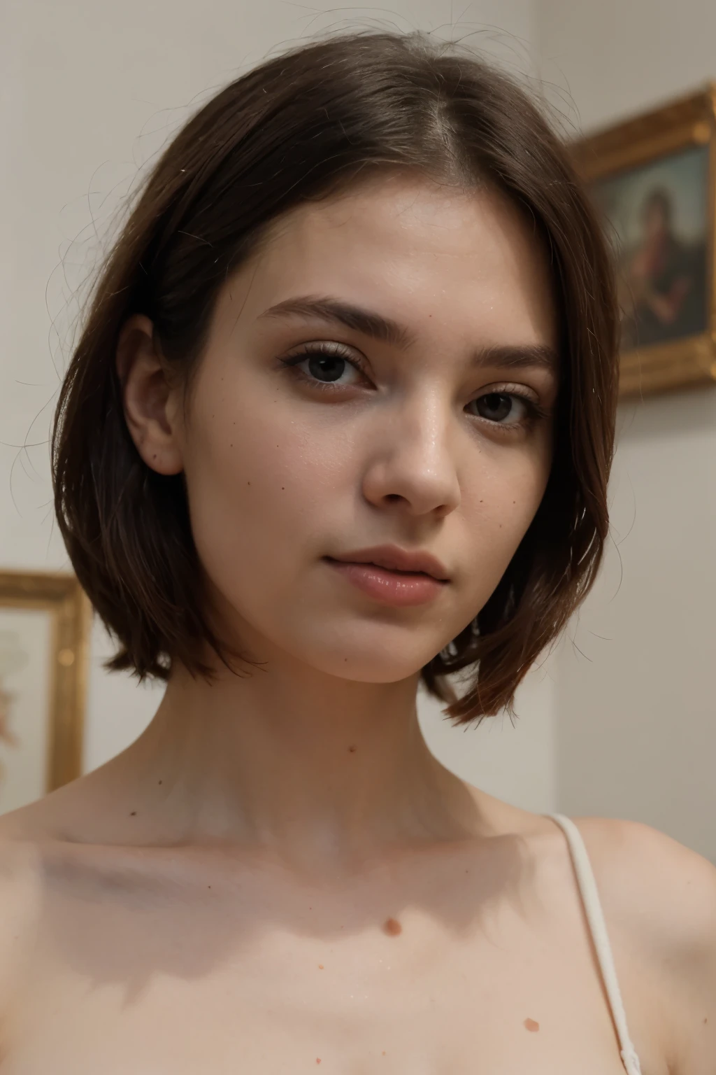 ((Mejor calidad)), ((Obra maestra)), (detallado), cara perfecta pelo corto rojo ojos rojos