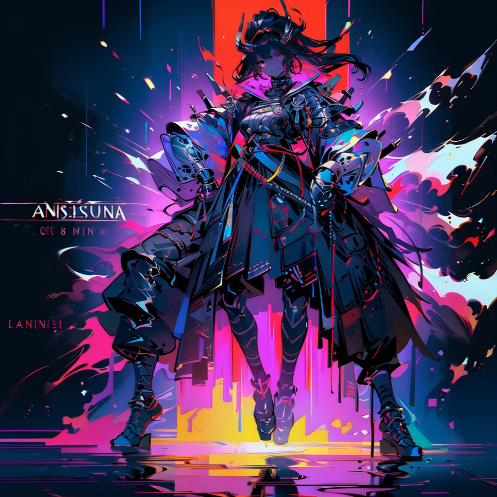 ((top-quality)), ((masterpiece)), ((ultra-detailliert)),(8k wallpaper:1.2),(Ultra-high resolution:1.2),(masterpiece:1.1),wallpaper,High quality,(High detail),(absurdres, highres, ultra detailed),( best quality:1.2),(dark souls character:1),1 man, wearing a red black and white samurai armour, holding a Katana, concept art for a character, surrounded by dead samurai,dark souls,gritty,dark fantasy, highest quality digital art, wallpaper 8k
