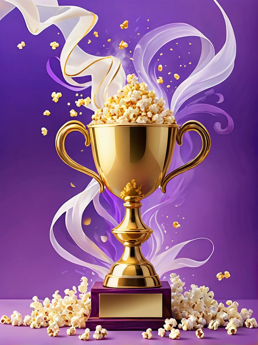 (((Crazy illustration abstract gold trophy:1.3)))，(((Trophy decoration effect:1.3)))，(((Wear ribbons:1.3)))，Timeless fantasy style，Dizziness symbol，Iris，White smoke with various odors，Popcorn，lavender blush，Artistic Color，Diamond Shape，Dots inside，Paradise in Paradise，shelter，high resolution，Colorful brushstrokes，The truest，Details of the origins and consequences of the absurd，ridiculous resolution，Showing a willingness to sacrifice&#39;of life，Pretend to be brave and fearless，The atmosphere disappeared quietly，Creation of Hell，paradise of despair，and madness，Background Secret Stone Sculpture Broken，Light and Shadow，Confusing the Light of Truth，The brilliance of countless star fragments，Illustration showing justice and stupidity，Mad Wolf，Seamless dark fantasy smoke，Dazzling fantasy garden illustration，Sad flower，Reverberation Reflection