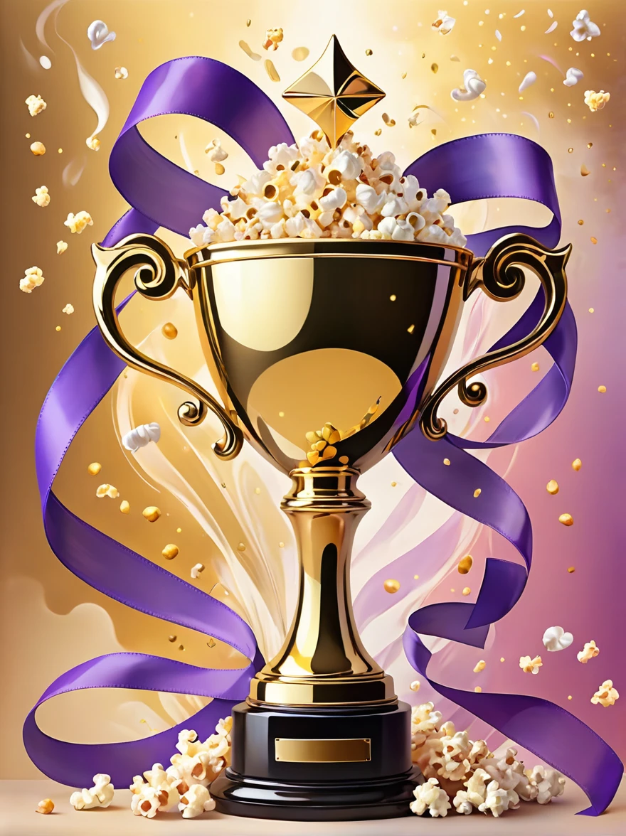 (((Crazy illustration abstract gold trophy:1.3)))，(((Trophy decoration effect:1.3)))，(((Wear ribbons:1.3)))，Timeless fantasy style，Dizziness symbol，Iris，White smoke with various odors，Popcorn，lavender blush，Artistic Color，Diamond Shape，Dots inside，Paradise in Paradise，shelter，high resolution，Colorful brushstrokes，The truest，Details of the origins and consequences of the absurd，ridiculous resolution，Showing a willingness to sacrifice&#39;of life，Pretend to be brave and fearless，The atmosphere disappeared quietly，Creation of Hell，paradise of despair，and madness，Background Secret Stone Sculpture Broken，Light and Shadow，Confusing the Light of Truth，The brilliance of countless star fragments，Illustration showing justice and stupidity，Mad Wolf，Seamless dark fantasy smoke，Dazzling fantasy garden illustration，Sad flower，Reverberation Reflection