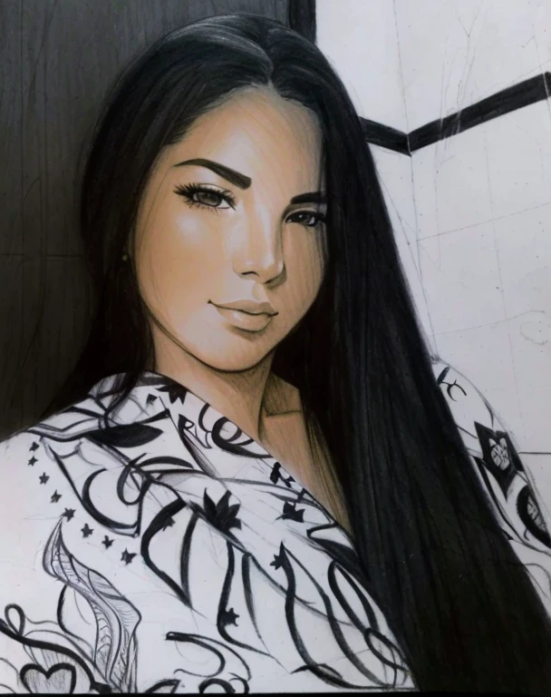outline, desenho preto e branco, drawing pencil, Sketched