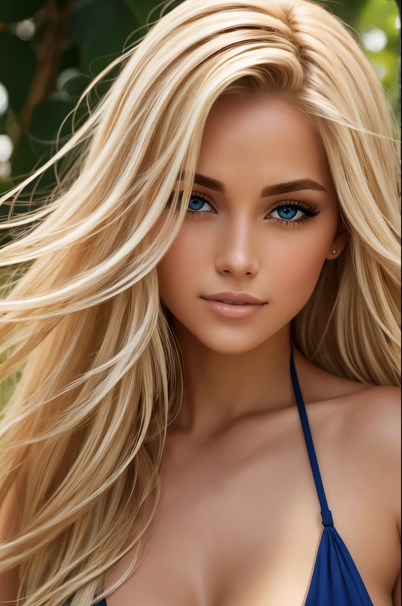 blonde woman