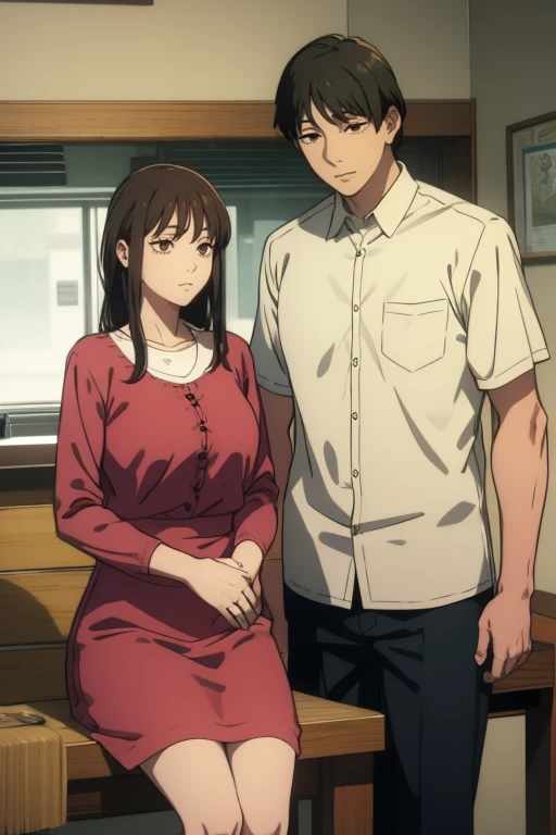 Mom and dad looking at you with disappointment