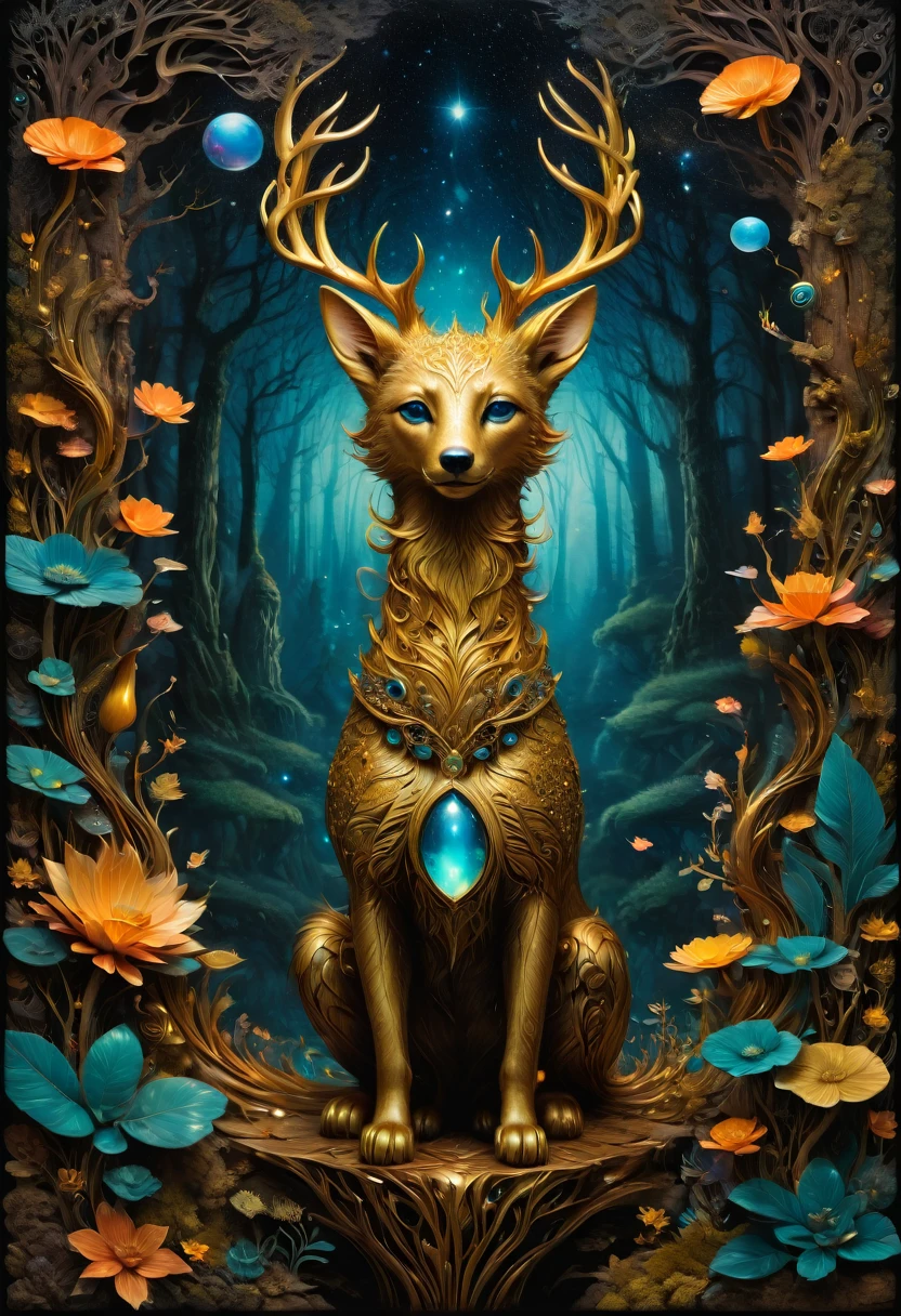 Golden Trophy, by Andy Kehoe, best quality, masterpiece, very aesthetic, perfect composition, intricate details, ultra-detailed