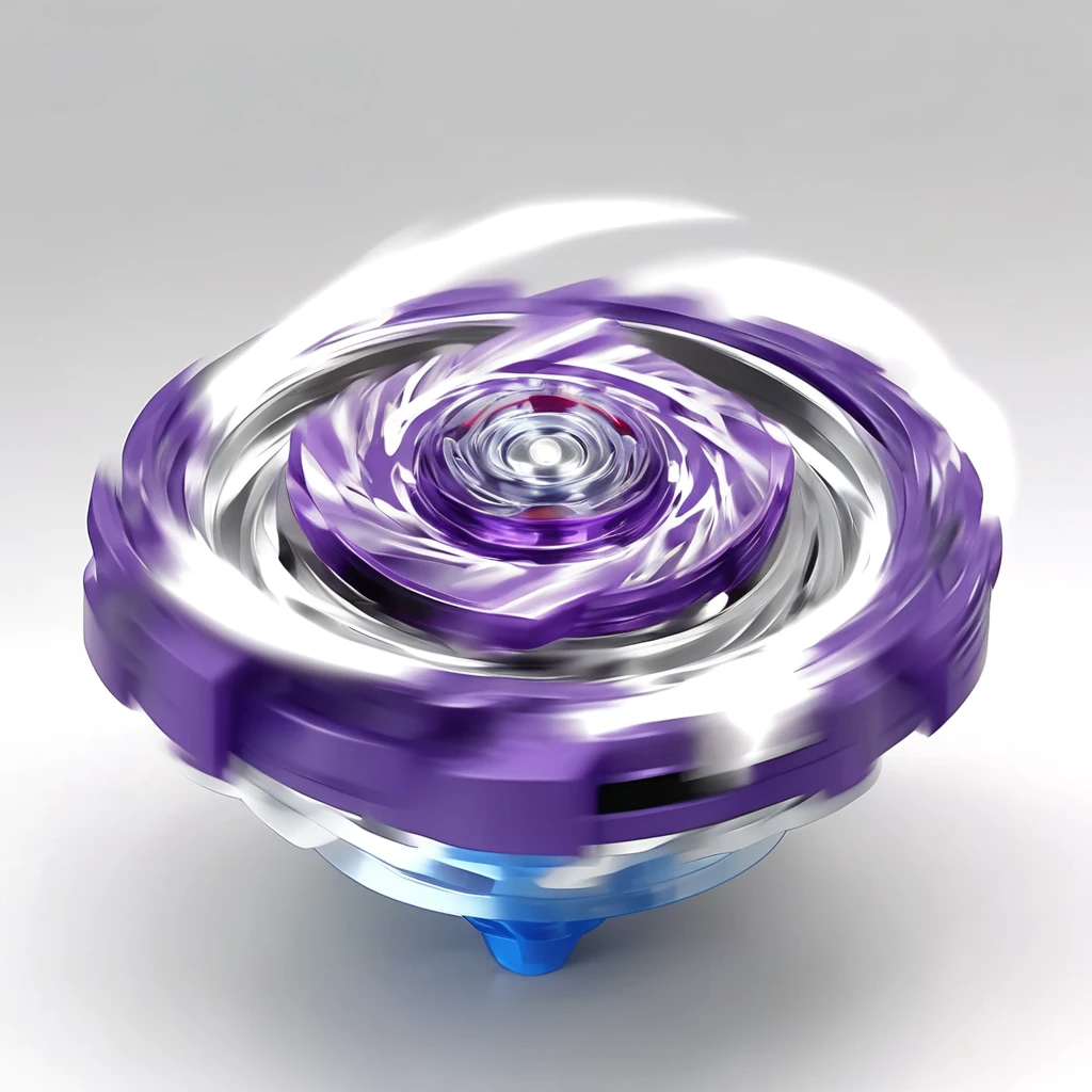 masterpiece, best quality, black and white sketch on white background, ultra-detailed sketch of a dynamic dark purple Beyblade top mid-spin, capturing the motion and energy as if it has just been launched. The spinning should create an intsense blur effect around the whole beyblade, emphasizing the speed and dynamism of the Beyblade. The wind or air is whipped up around the beyblade. The beyblade should also be angled in a specific direction. The beyblade top is rushing towards a target. The top should show very rapid motion lines and distortion to convey movement, intense blur effect, Anime-influenced graphic look, no human, anime-inspired style, isometric view, no people, no person