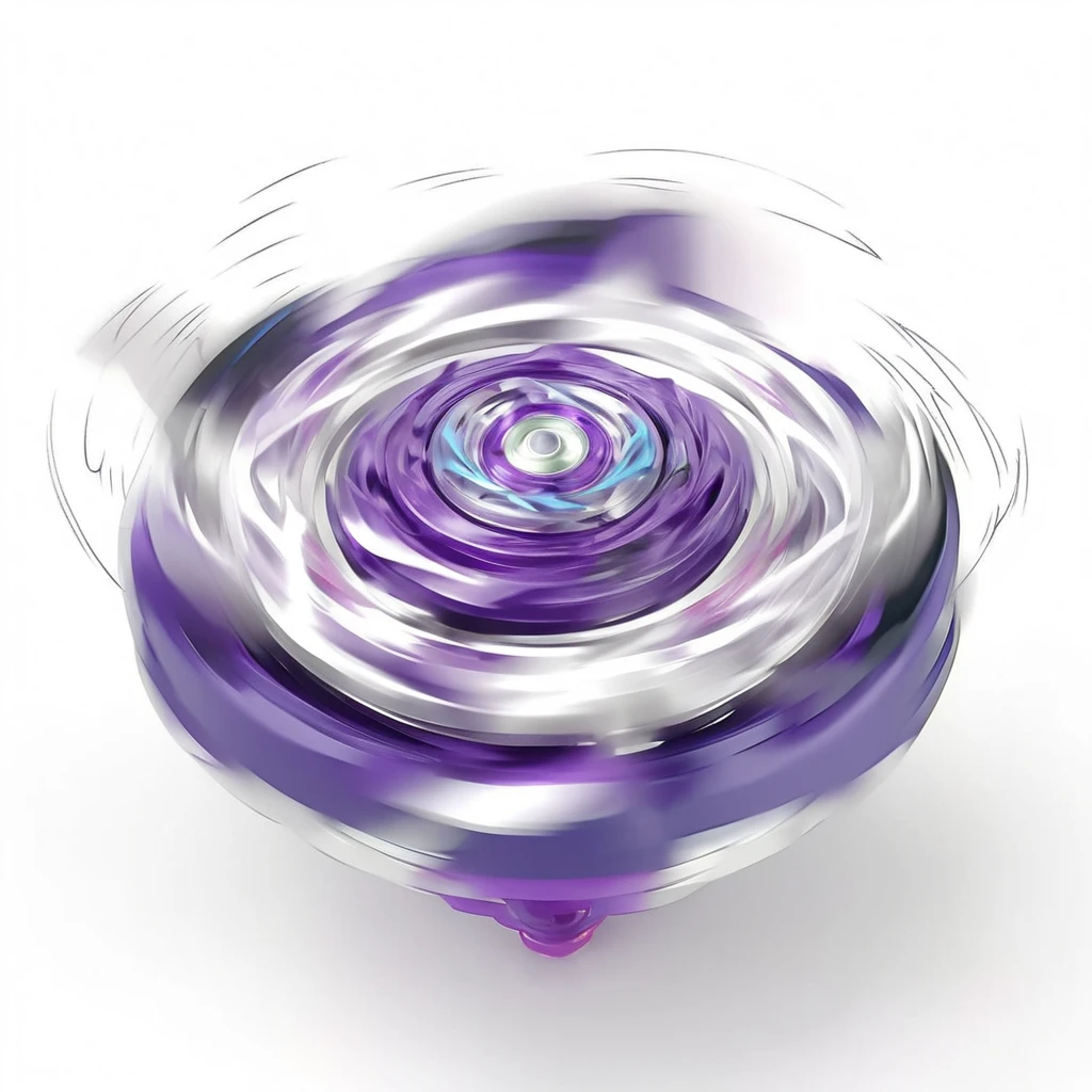 masterpiece, best quality, black and white sketch on white background, ultra-detailed sketch of a dynamic dark purple Beyblade top mid-spin, capturing the motion and energy as if it has just been launched. The spinning should create an intsense blur effect around the whole beyblade, emphasizing the speed and dynamism of the Beyblade. The wind or air is whipped up around the beyblade. The beyblade should also be angled in a specific direction. The beyblade top is rushing towards a target. The top should show very rapid motion lines and distortion to convey movement, intense blur effect, Anime-influenced graphic look, no human, anime-inspired style, isometric view, no people, no person