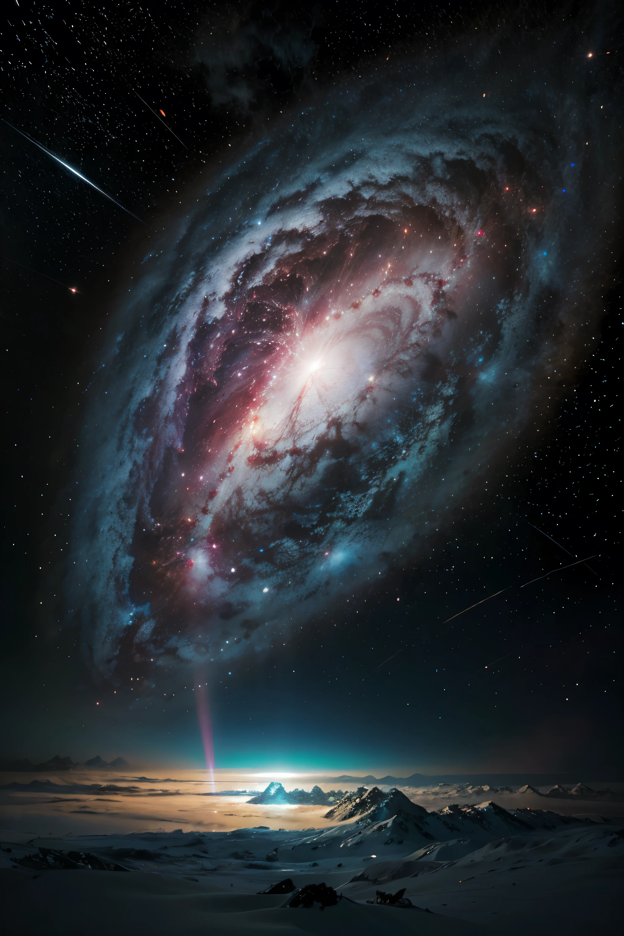 explosion galaxy cold