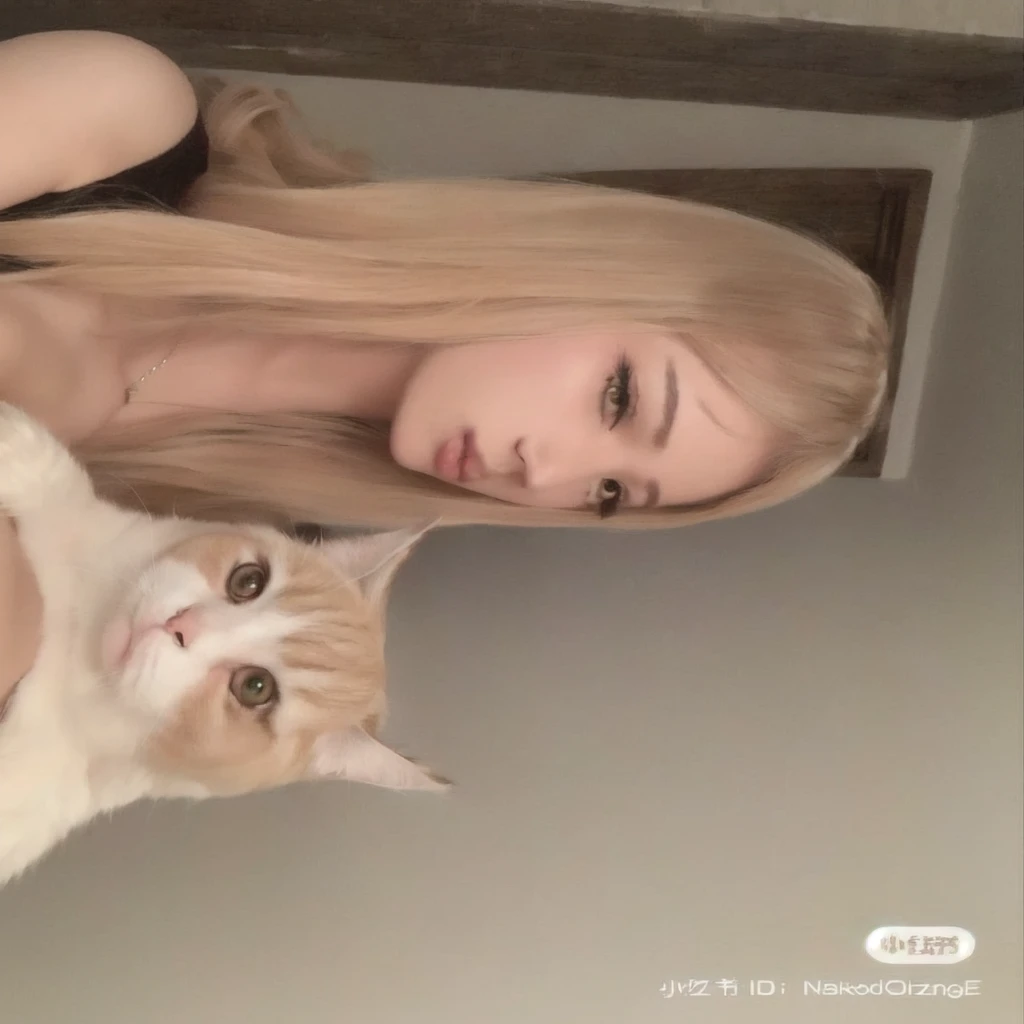 There is a woman lying in bed with a tiger, Charming cat girl, (Very beautiful cute cat girl, Beautiful young cat girl), ruan jia and ArtJam, Ultra realistic anime, Realistic cosplay, Japanese Goddess, ig model | ArtJam, ArtJam and ruan jia, Gorgeous Chinese Model, range murata and ArtJam, Thai Girls,nude