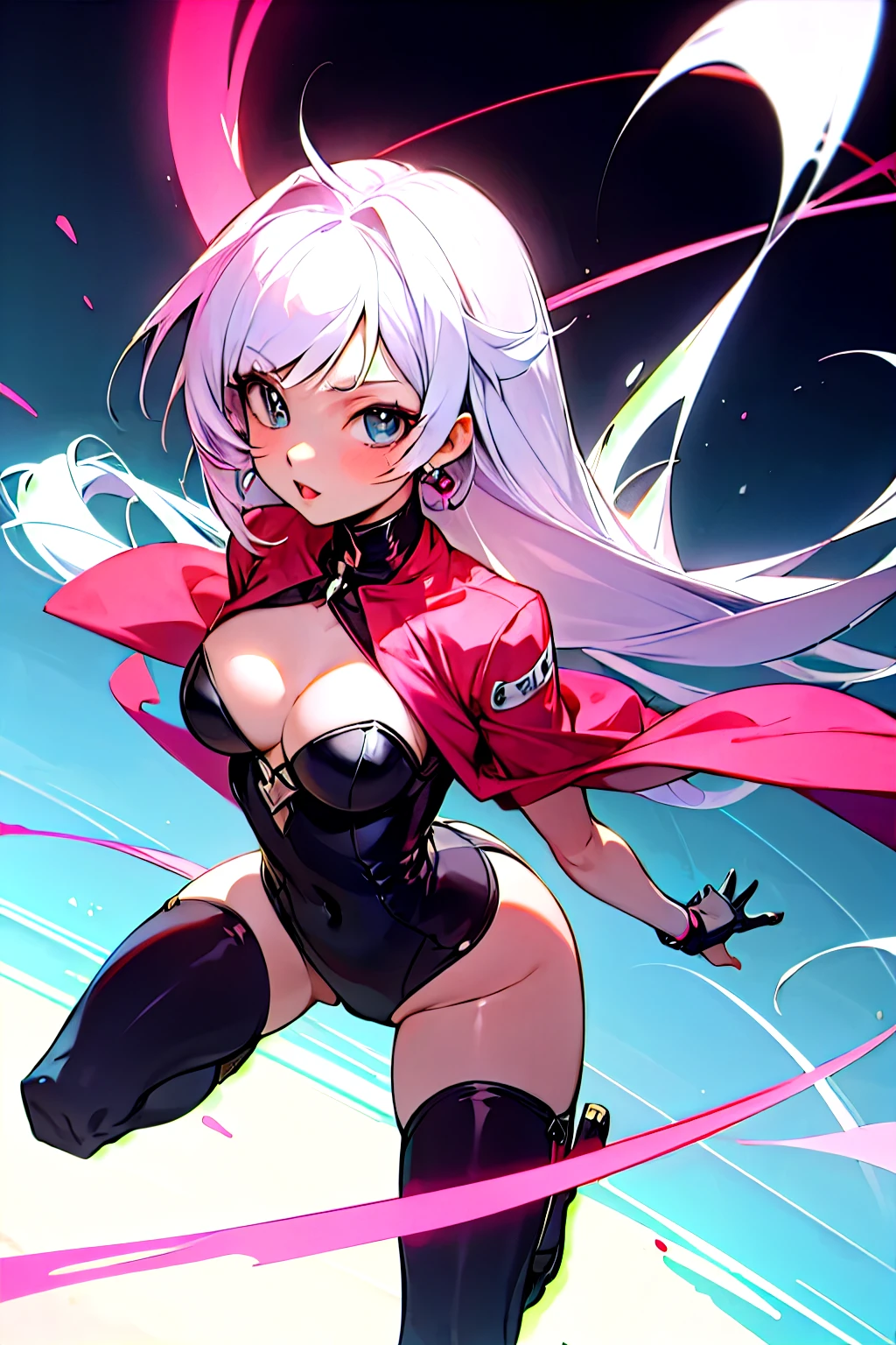 Anime waifu with
