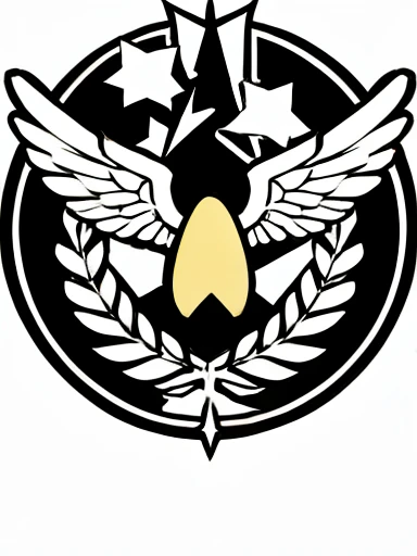 Medal gold egg With big wings Icon