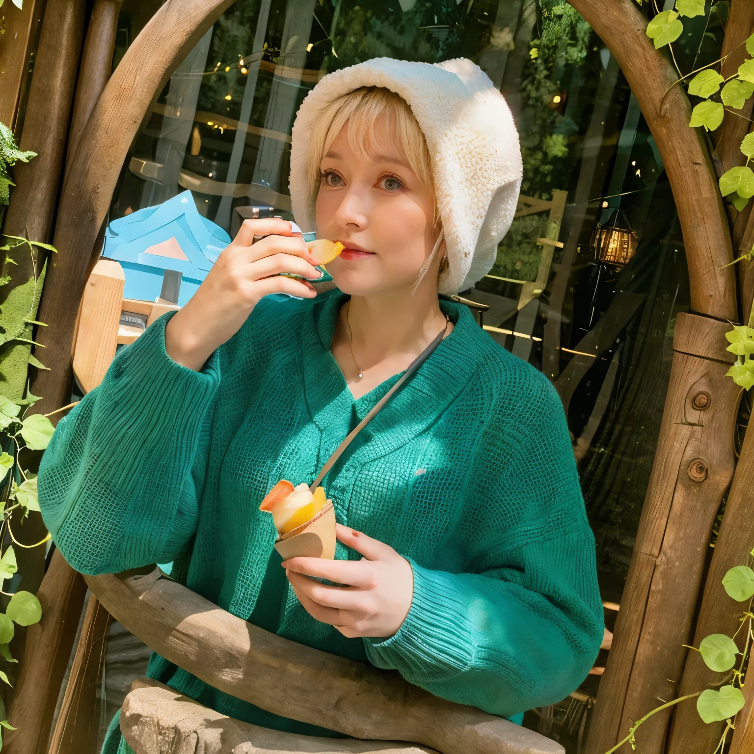 Nackte frau