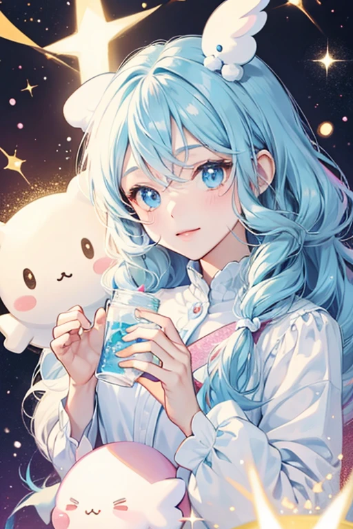 human Cinnamoroll from sanrio; SPARKLE; GLITTER
