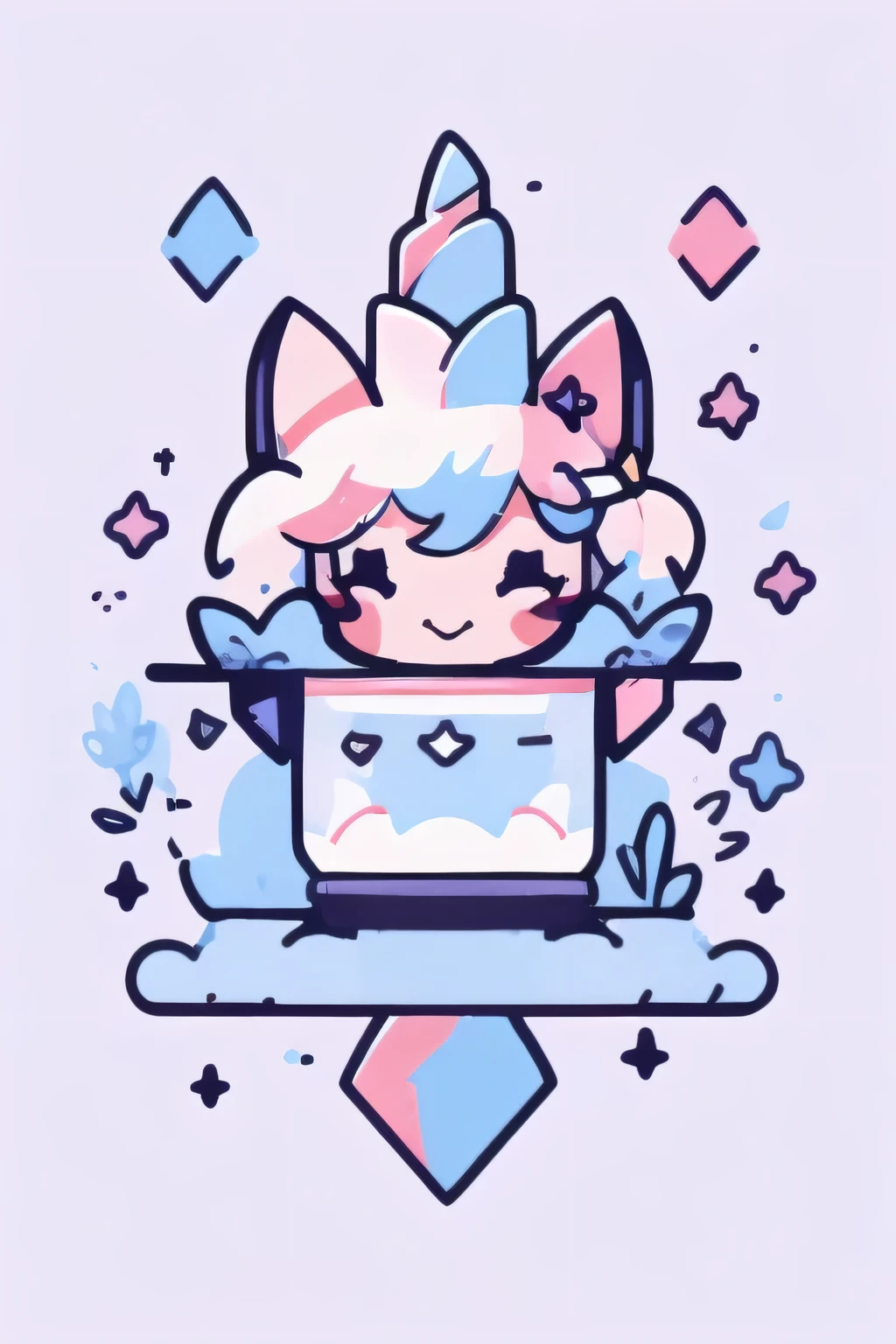 Unicorn humanoid female