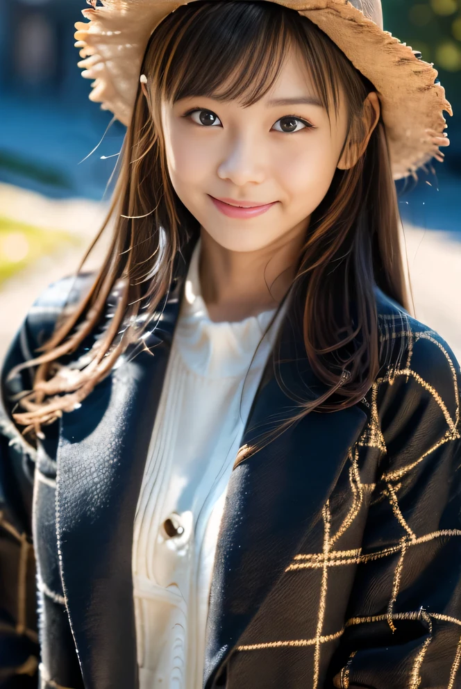 (Masterpiece:1.3), (8K), (Best Quality:1.4), (UHD:1.2), (Photorealistic:1.3),( Raw Photography), (1girl), (Ultra High Detailed), (Detailed face), very perfect beautiful and cute face, (Detailed hair), Beautiful hair, bangs, (symmetrical eyes:1.3), (Detailed eyes), (Detailed skin), Realistic skin, shiny skin, Ultra high definition, (slim figure), (super model figure), gentle smile:1.2, (A very beautiful and cute Japanese girl with a gentle expression), 27yo, 

( wearing a a coat and hat standing in the snow, light brown coat, long coat, roots and hay coat, official jil sander editorial, wearing a long coat, lisa, full-shot, full - shot, ( ( wearing a long coat ) ), designed for cozy aesthetics!, technological longcoat, cold, longcoat ), 
cute Japanese girl, pretty Japanese girl, on the beach