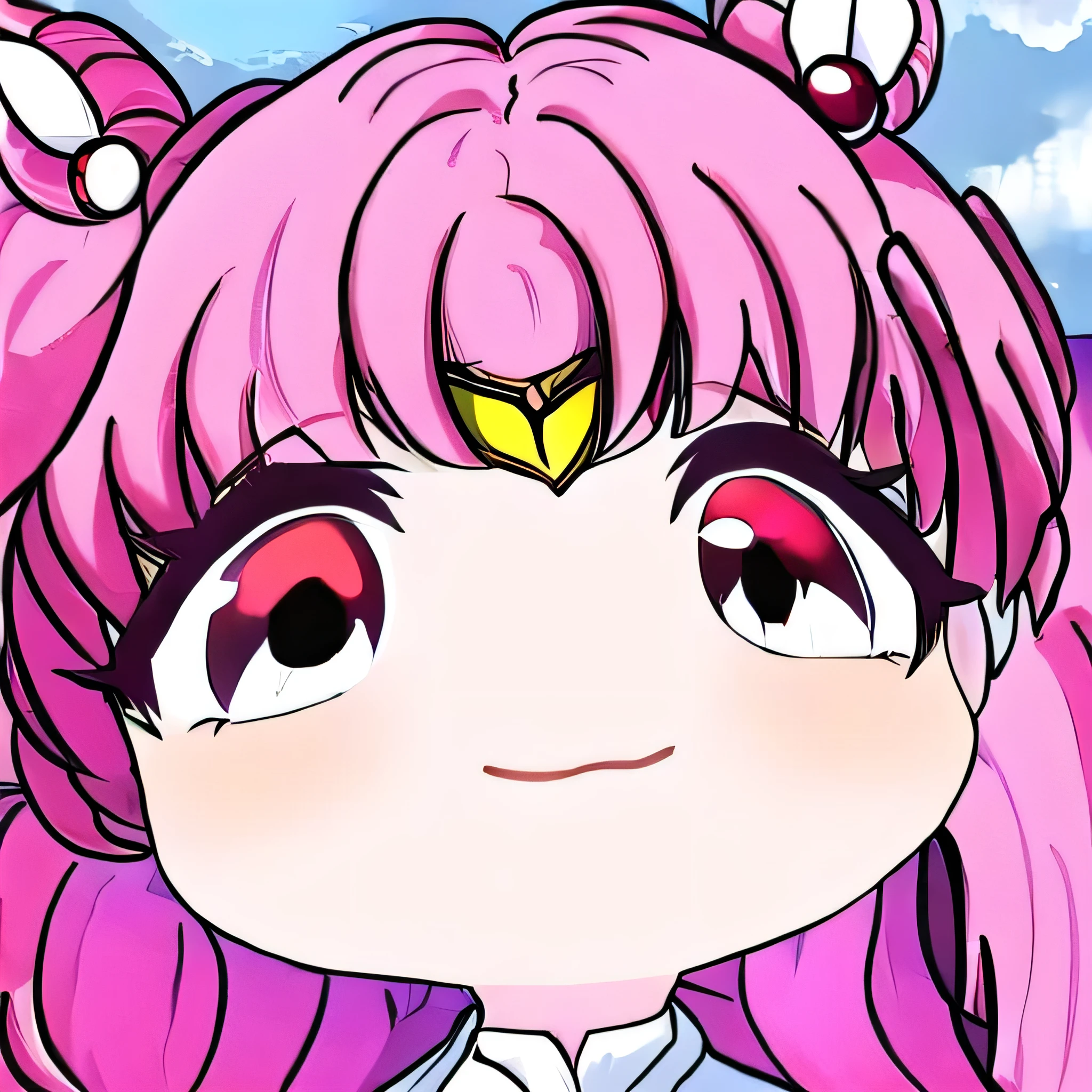 Sailor Moon,Pink twin ponytails,Metal hairpins
