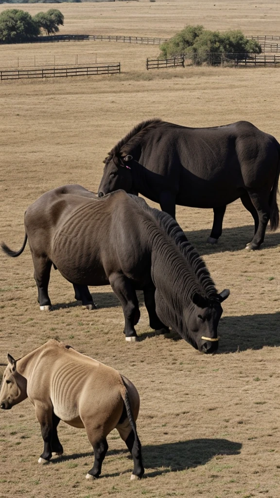 Make me a large mammal animal for livestock