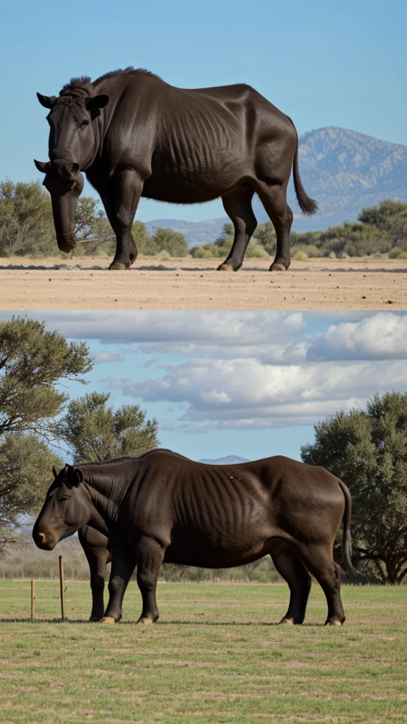 Make me a large mammal animal for livestock