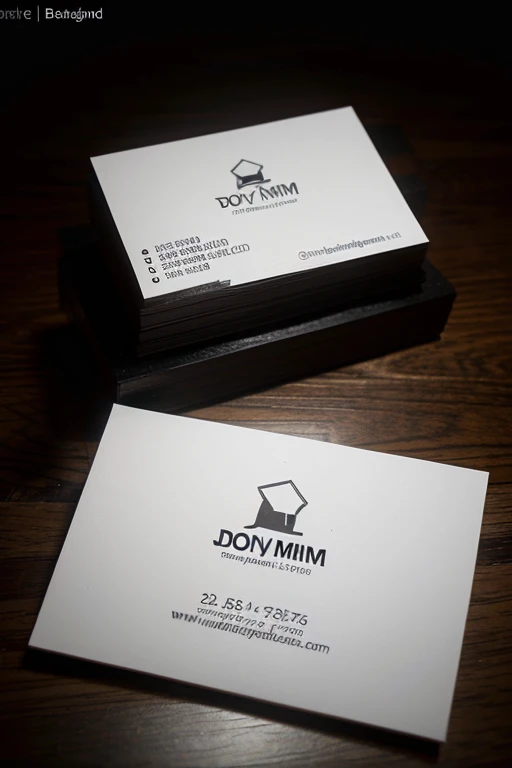 Business card, propaganda, fundo preto minimalista, led, oled,