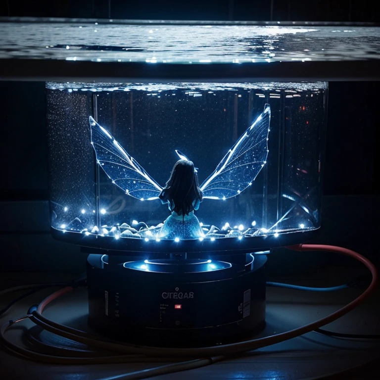 I want one in electrician is going to light up the ocean with fairy lights.