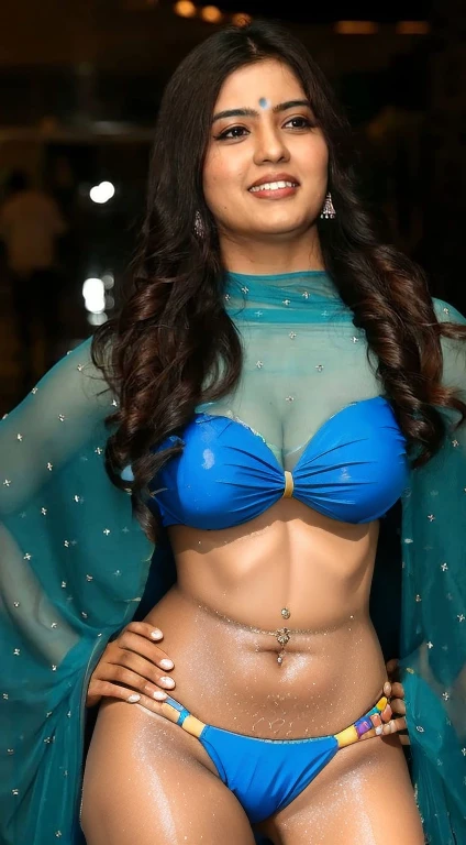 most beautiful Tamil girl sexy nude bikini breast semi-transparent strapless removing bikini++ long thick perfect hairstyle photorealistic sexy body standing sexy pose Tamil boy grabbing from behind detailed hyper-realistic cinematic perfect body perfect nipple impression wet bikini wet body wet hair, front-facing sexy body Hard nipples impression no bikini++ no panty+ transparent bikini bindi on forehead middle perfect small size bindi highly detailed