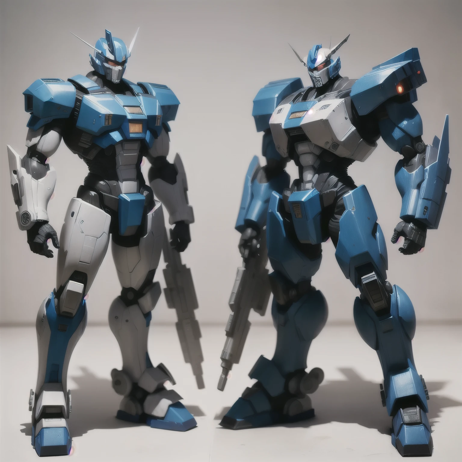 "Ultra Magnus, da franquia Transformers, foi redesenhado por Derrick J. Wyatt, inspirado nos designs dos Transformers dos filmes live action de Michael Bay. Its robot and alternative mode is based on a Volat MZKT-6002."