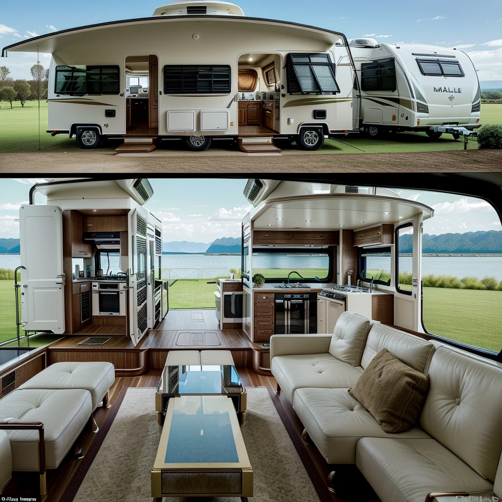 Craft Dubbed mobile mansions and land yachts, the world's biggest motorhomes, are no ordinary RVs. Fitted out with every amenity imaginable and sprawling living spaces, these palaces on wheels are the ultimate homes on the road.