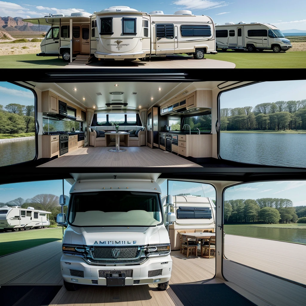 Craft Dubbed mobile mansions and land yachts, the world's biggest motorhomes, are no ordinary RVs. Fitted out with every amenity imaginable and sprawling living spaces, these palaces on wheels are the ultimate homes on the road.