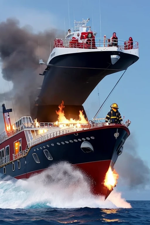 I want one in The fireman is going to sing opera in the middle of the ocean.
   