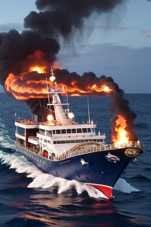 I want one in The fireman is going to sing opera in the middle of the ocean.