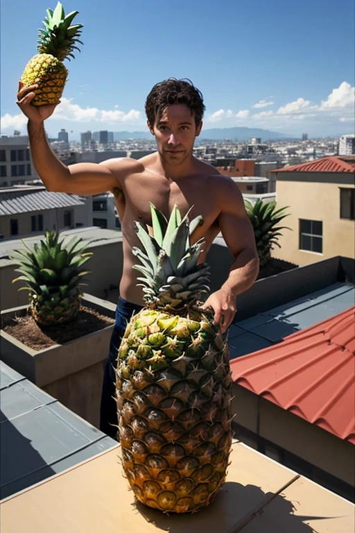 I want one in
   - The actor is going to juggle pineapples on the rooftop at midnight.
   