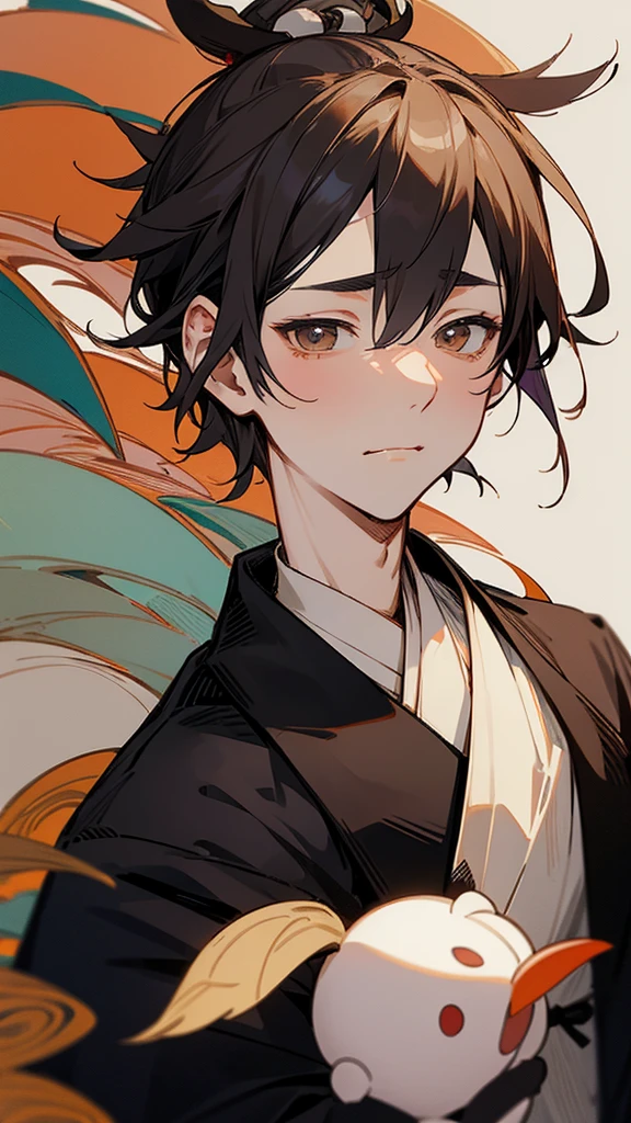 、Taisho period、Pale-faced man、disease