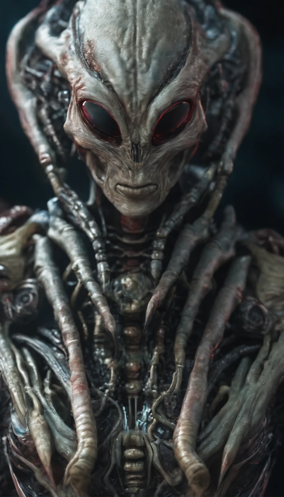 Various humanoid alien races, Sharp focus, 8K quality, RAW Photos, Intricate details